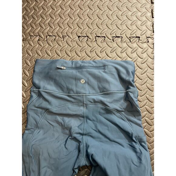 Lululemon Flurry Up Super High-Rise Tight 25" Petrol‎ Blue Womens Size 8 LW5CC6S - Picture 5 of 10